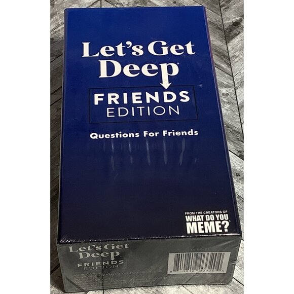 Lets Get Deep Friends Edition Card Game New Sealed - Picture 5 of 6